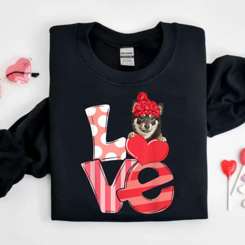 Shiba Inu Love Happy Valentine Dogs Heart Shirts