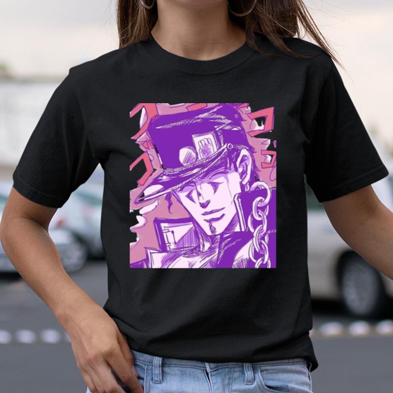 Smiling Jotaro Kujo Jojo's Bizarre Adventure Shirts