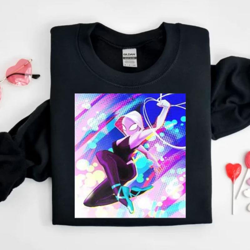 Spidergwen On Spider Man Across The Spiderverse Shirts