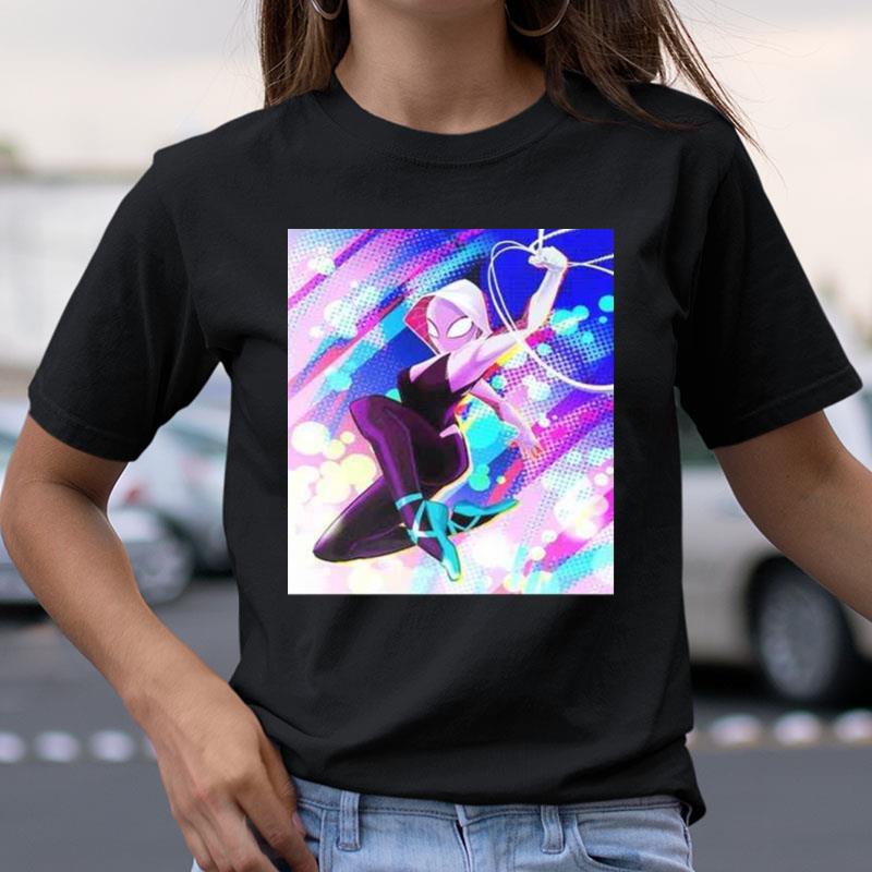Spidergwen On Spider Man Across The Spiderverse Shirts