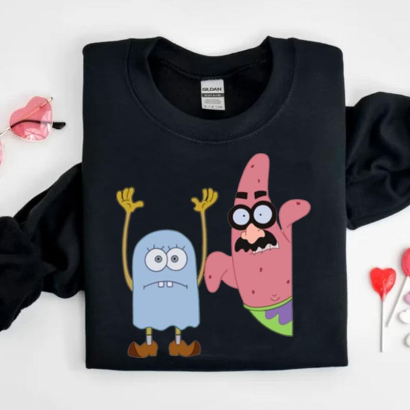 Spongebob And Patrick Halloween Graphic Shirts