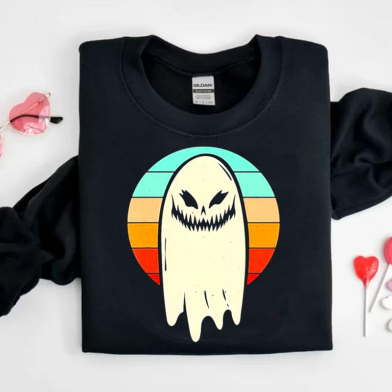 Spooky Ghost Halloween Retro Vintage Shirts
