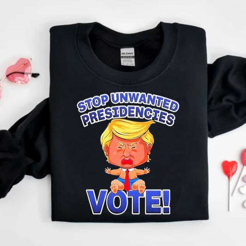 Stop Unwanted Presidencies Anti Trump Crying Baby Shirts
