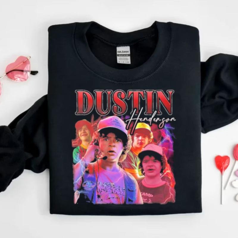 Stranger Things Characters Dustin Henderson Shirts