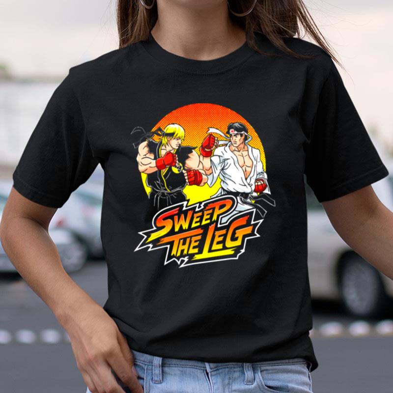 Street Fighter X Cobra Kai Retro Karate Ki Shirts