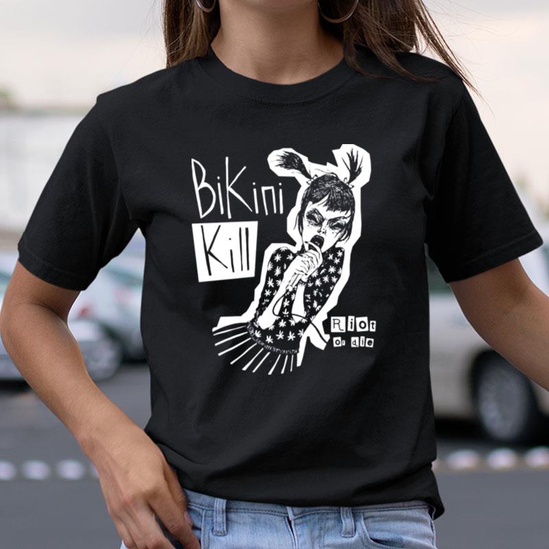 Suck My Left One Bikini Kill Band Punk Shirts