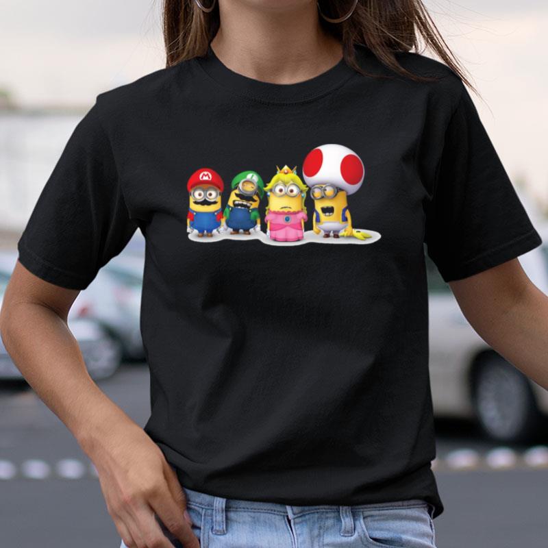 Super Minion Bros Nintendo Game Shirts