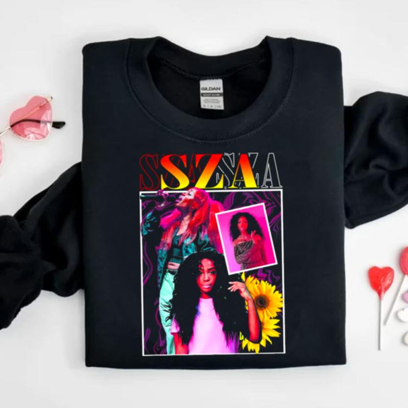 Sza 90S Rapgirl Portrait Shirts