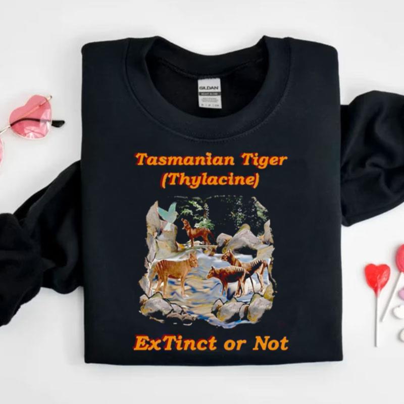 Tasmanian Tiger Thylacine Extinct Or No Shirts