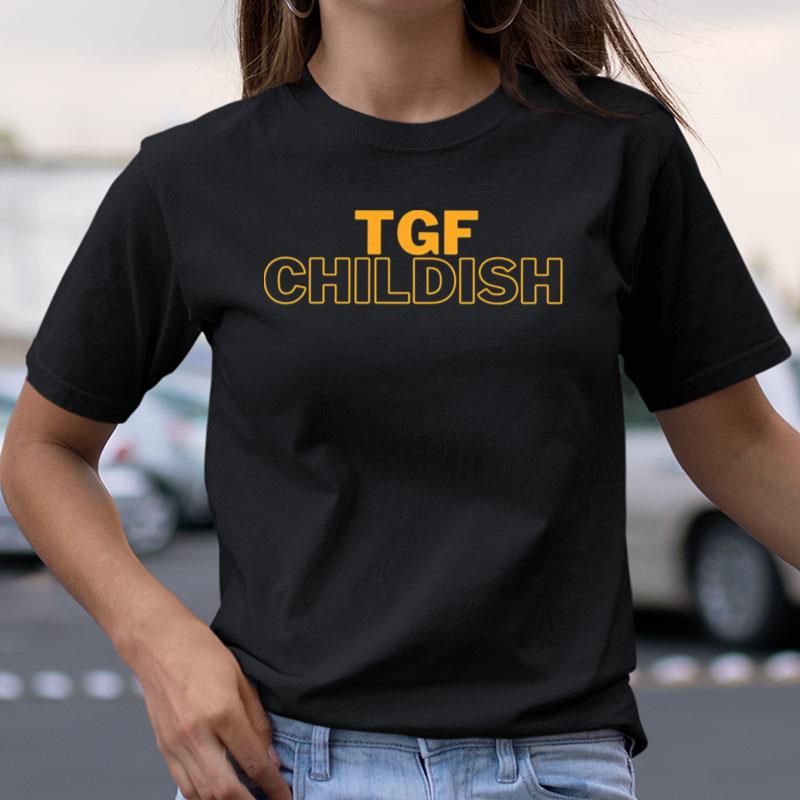 Tgfhasssa Childish Yellow Logo Shirts