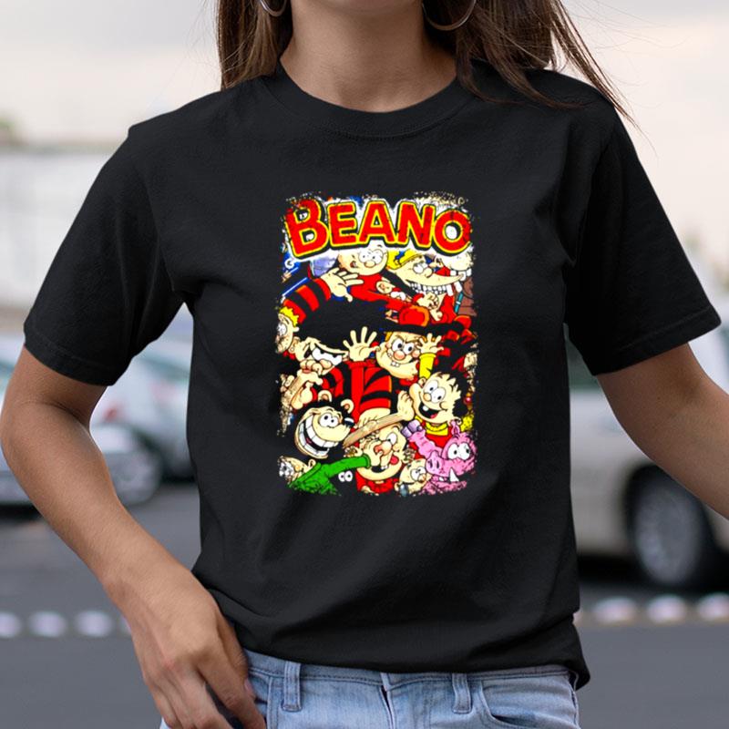 The Beano Distressed Comics Cover Shirts