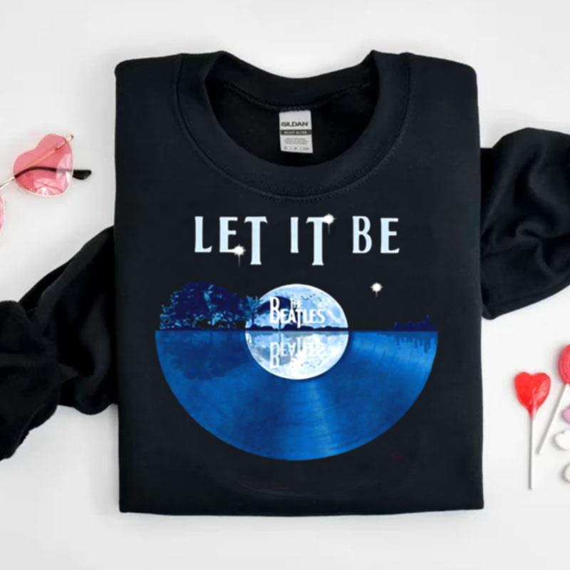 The Beatles Let It Be Disc Music Shirts