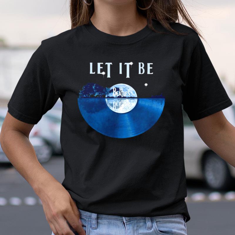 The Beatles Let It Be Disc Music Shirts