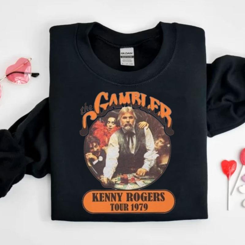 The Gambler Film Movie Kenny Rogers Tour 1979 Actor Mark Wahlberg Jim Bennett Shirts