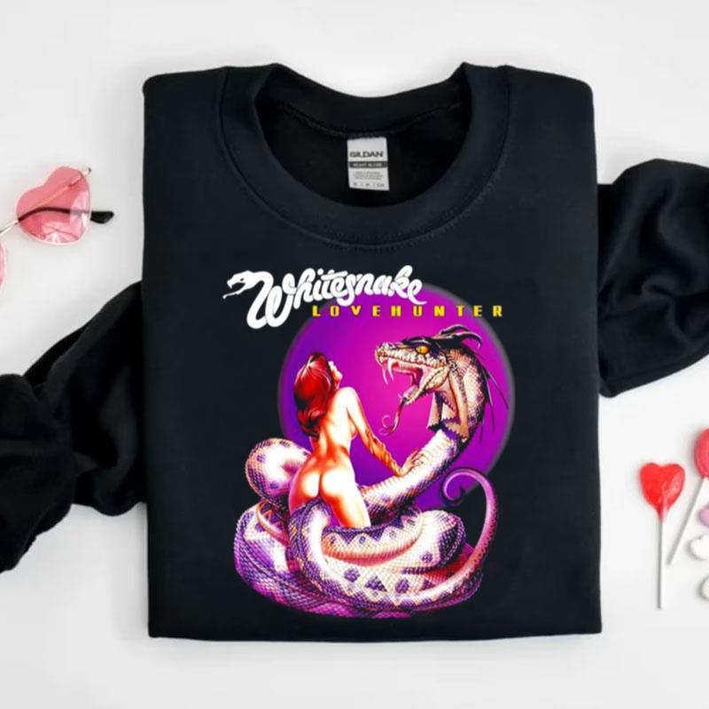 The Girl And Snake Whitesnake Lovehunter Shirts
