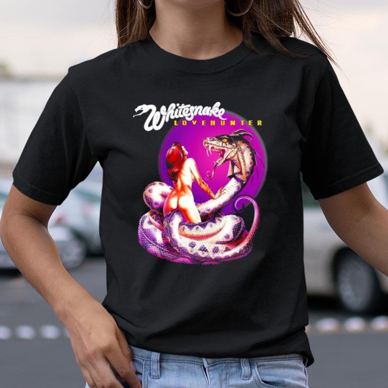 The Girl And Snake Whitesnake Lovehunter Shirts