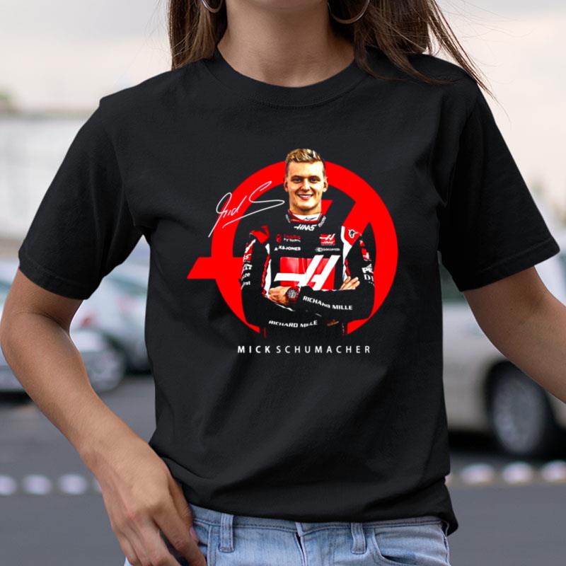 The Hass Team Signature Mick Schumacher F1 Shirts