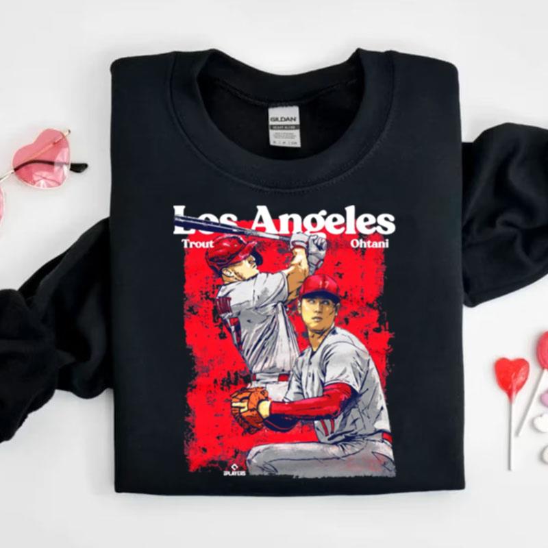 The Los Angeles Baseball Mike Trout And Shohei Ohtani Shirts