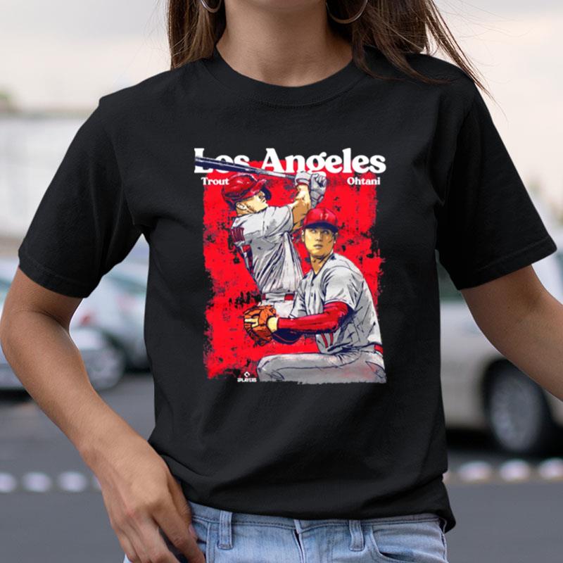 The Los Angeles Baseball Mike Trout And Shohei Ohtani Shirts