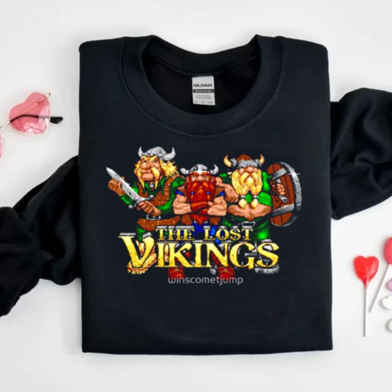 The Lost Vikings Genesis Title Screen Shirts