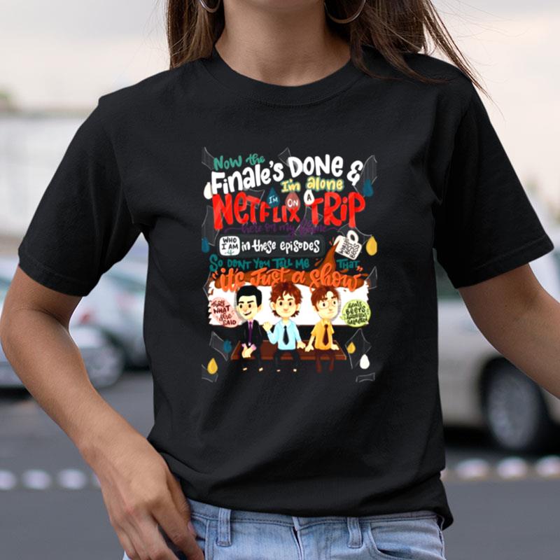 The Office X Ajr's Now The Finale's Done & I'm Alone Netflix Trip Shirts