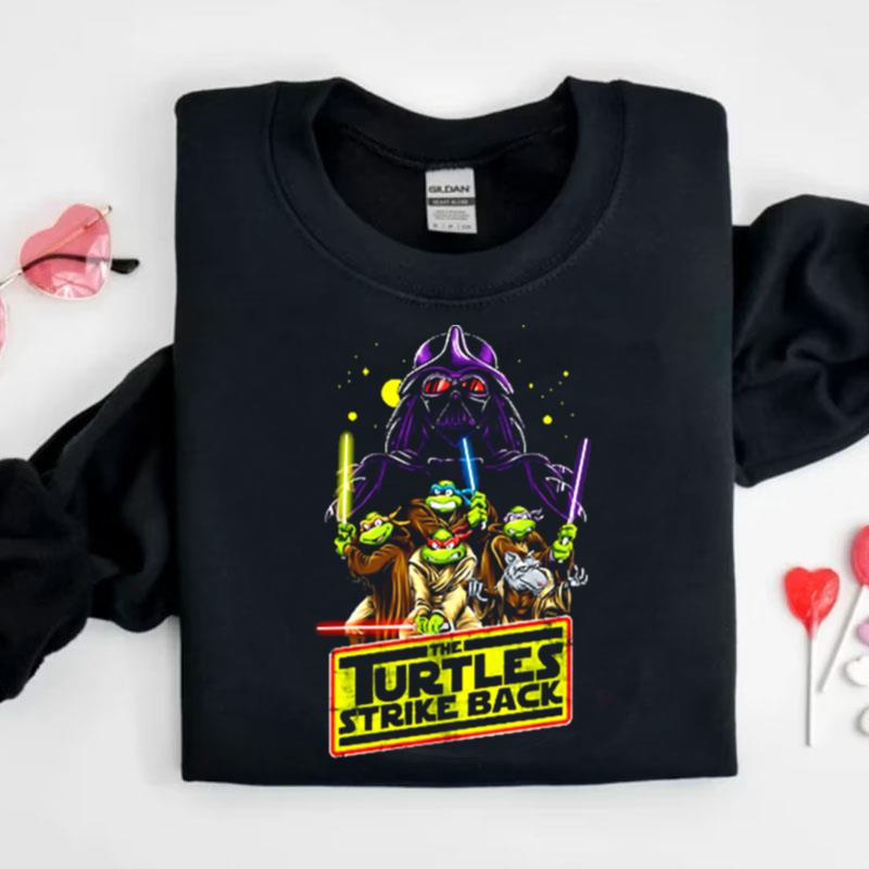 The Turtles Strike Back Darth Vader Star Wars Shirts