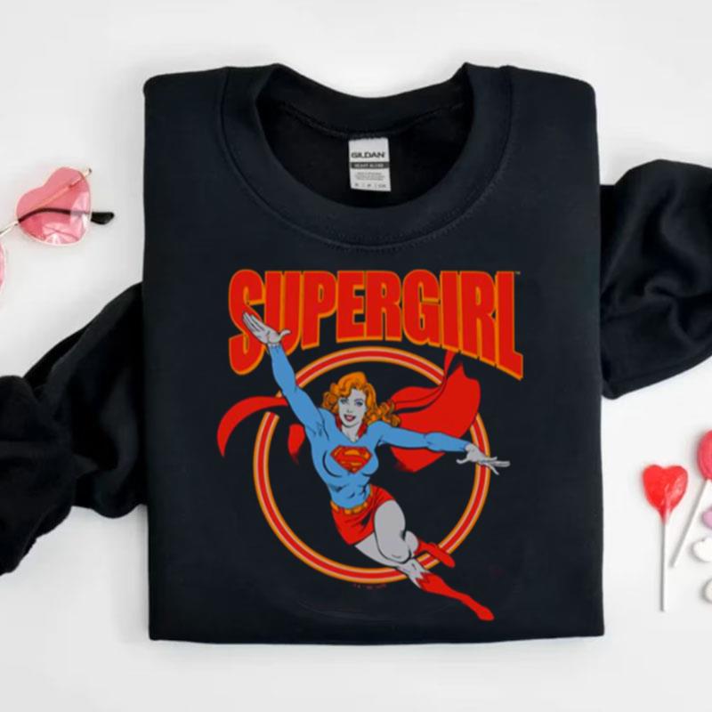 True Vintage Supergirl Flying Graphic Shirts