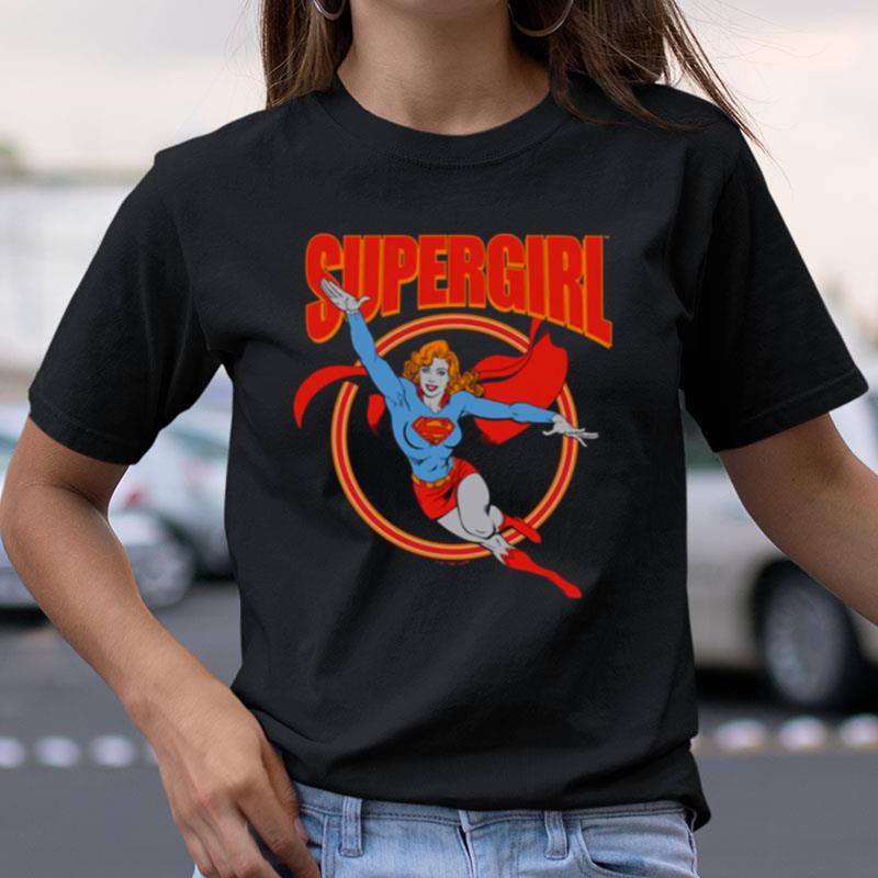 True Vintage Supergirl Flying Graphic Shirts