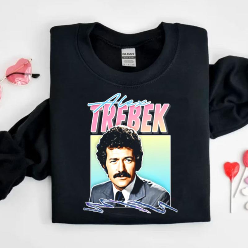 Vintage Alex Trebek Legend Never Die Shirts