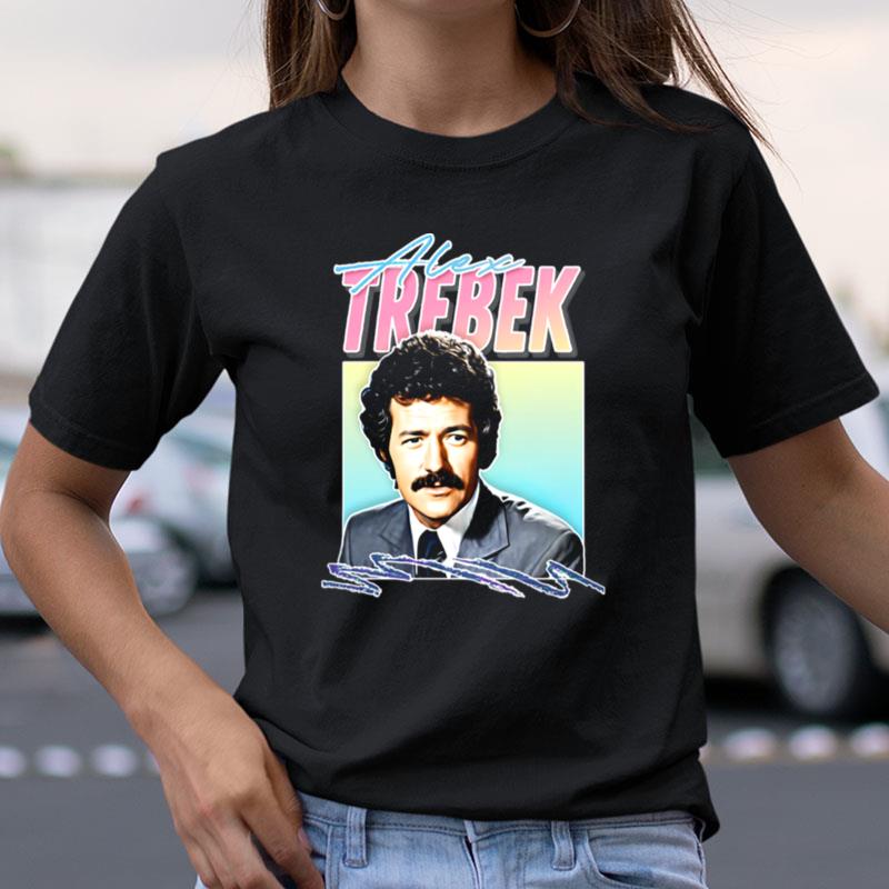 Vintage Alex Trebek Legend Never Die Shirts