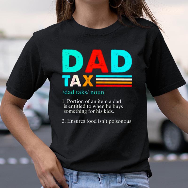 Vintage Retro Dad Tax Svg Fathers Day Shirts