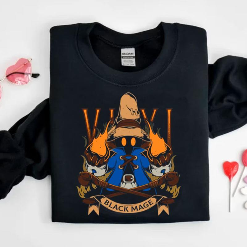 Vivi Black Mage Final Fantasy Video Game Series Shirts