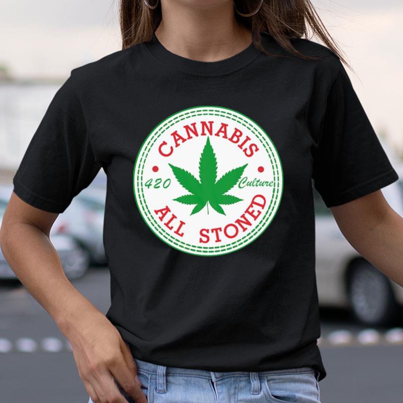 Weed Cannabis Stoned Smoke 420 Culture Smoking Graphic Shirts