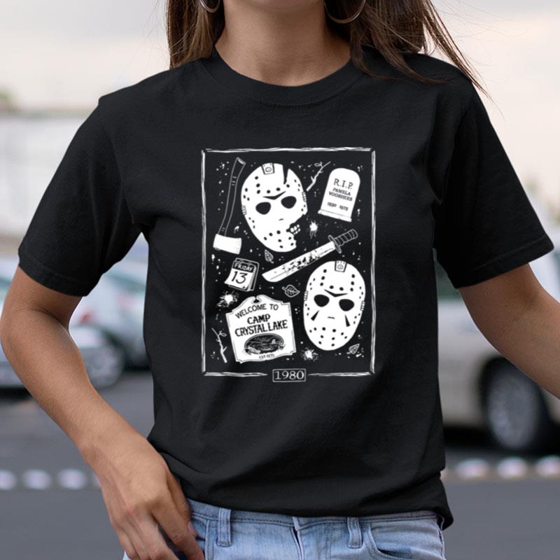 Welcome Campers Halloween Mask Jason Voorhees Shirts