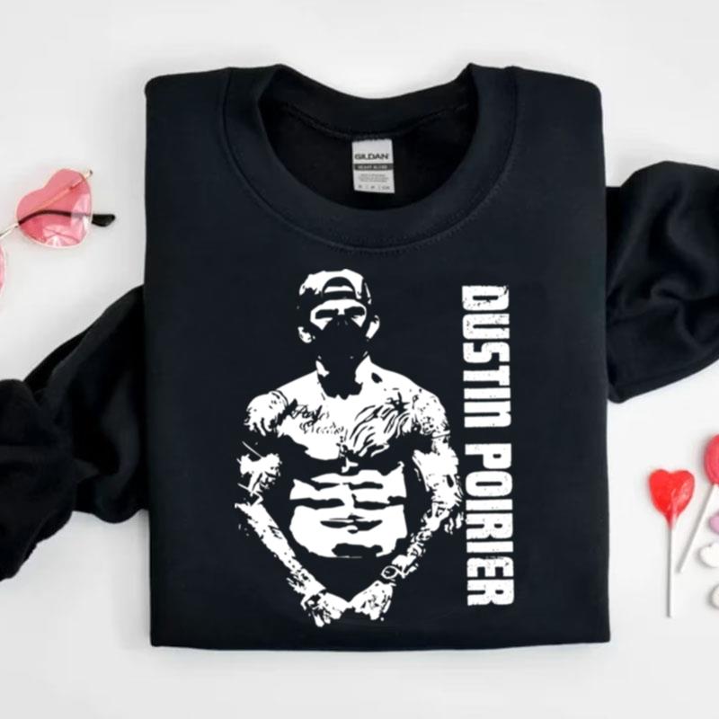 White Dustin Poirier Art Mma Ufc Shirts