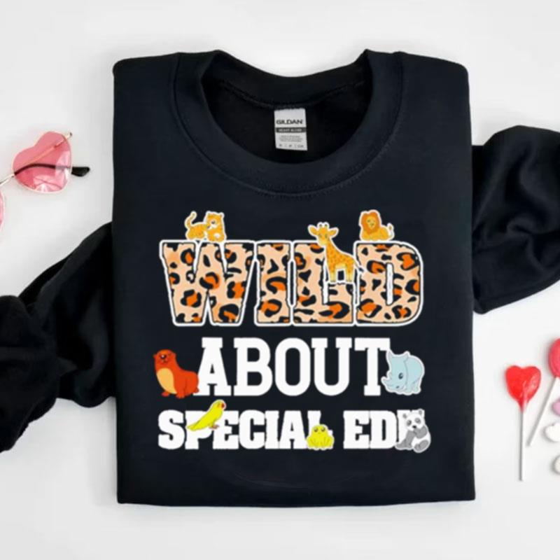 Wild About Special Education Shirts