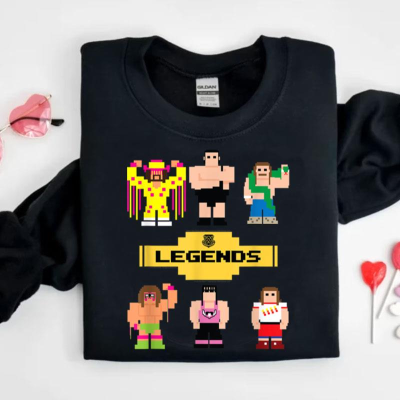 Wwe 8 Bit Legends Shirts