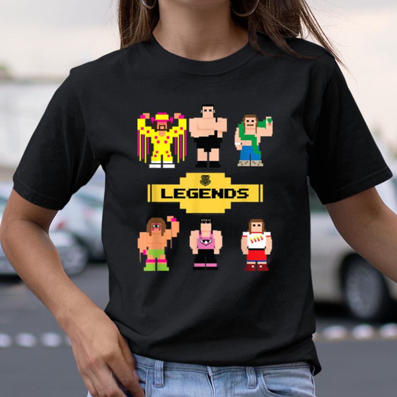 Wwe 8 Bit Legends Shirts