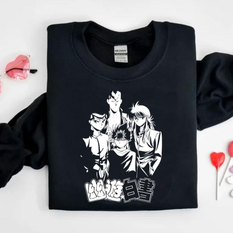 Yusuke Youko Hiei Kazuma Yu Yu Hakusho Shirts