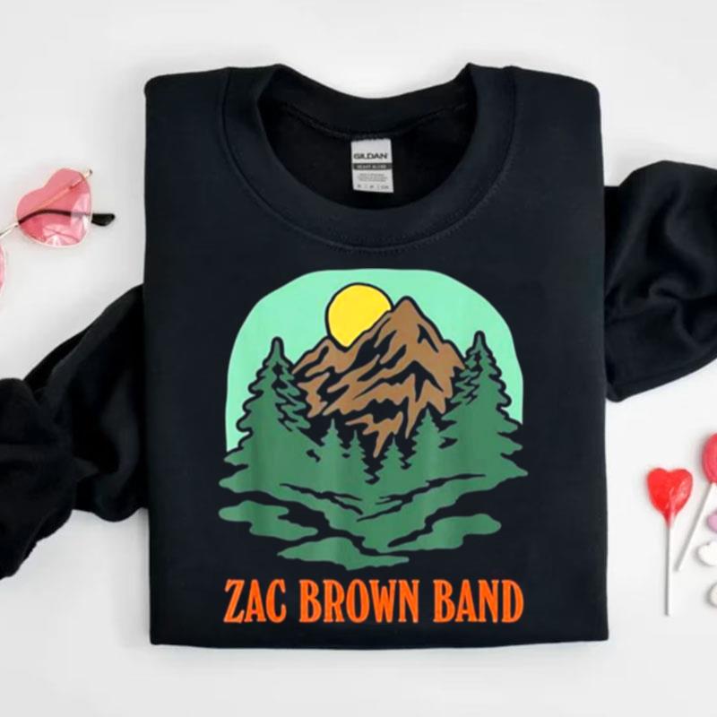 Zac Brown Band Mountain Logo Shirts