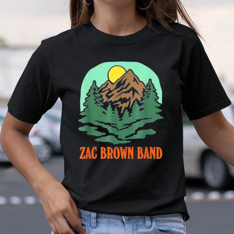 Zac Brown Band Mountain Logo Shirts